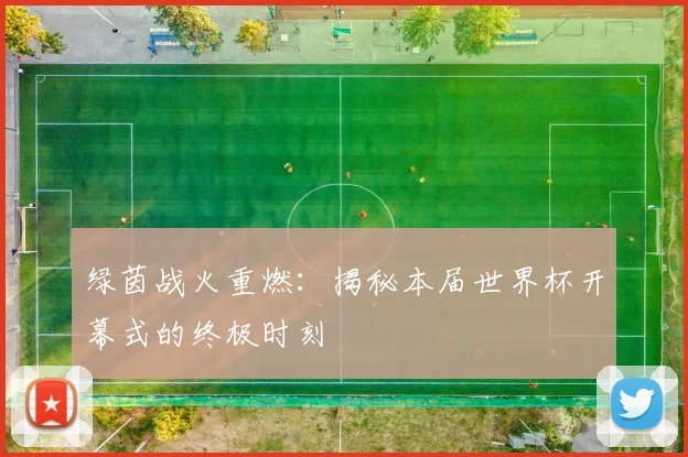 绿茵战火重燃:揭秘本届世界杯开幕式的终极时刻